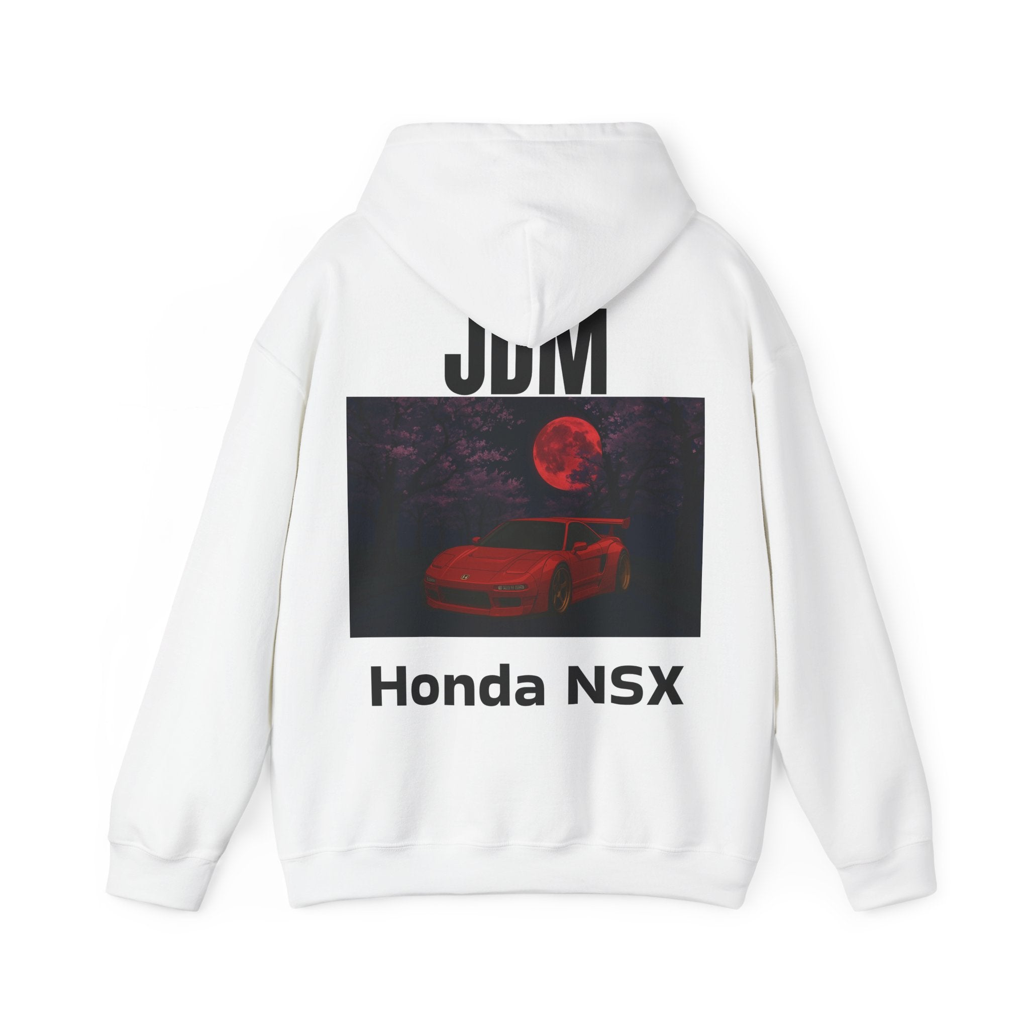 The RED_JDM Honda NSX hoodie