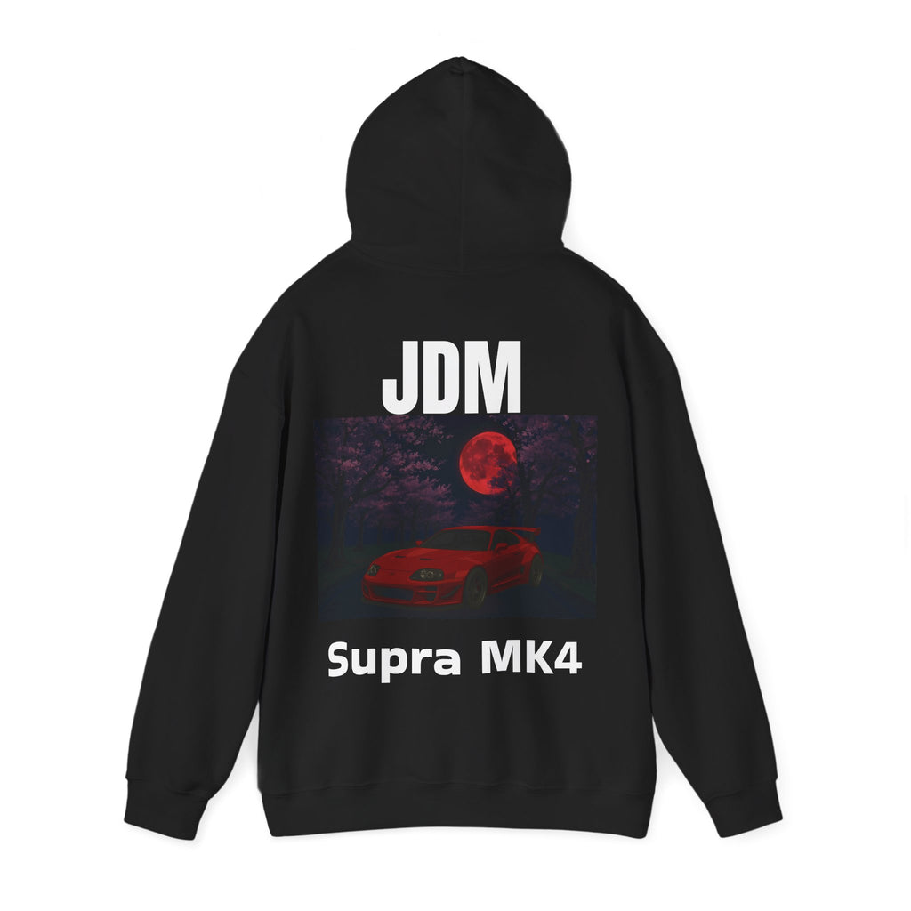 The RED_JDM Supra MK4 hoodie