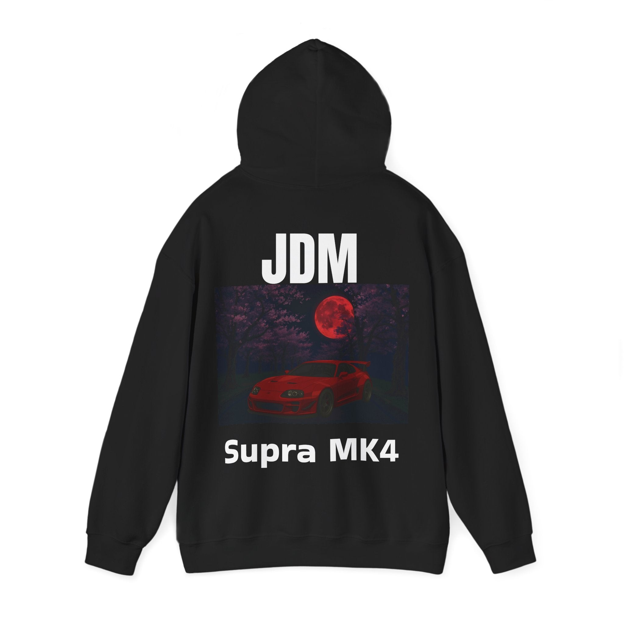 The RED_JDM Supra MK4 hoodie