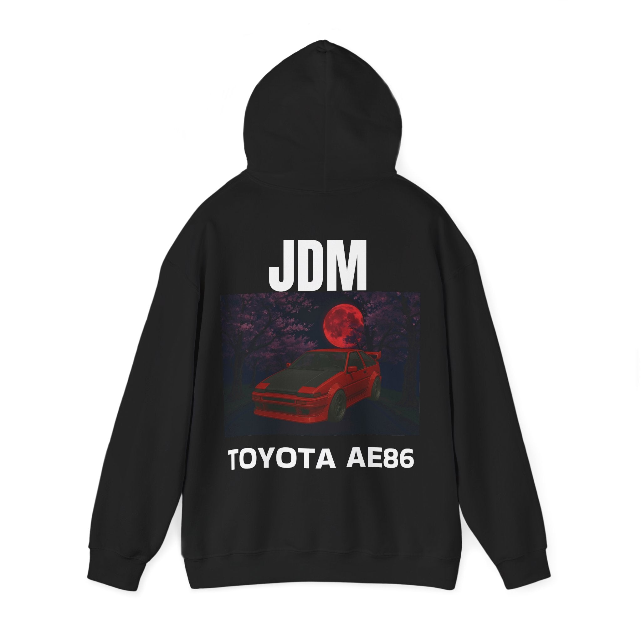 The RED_JDM Toyota AE86 hoodie