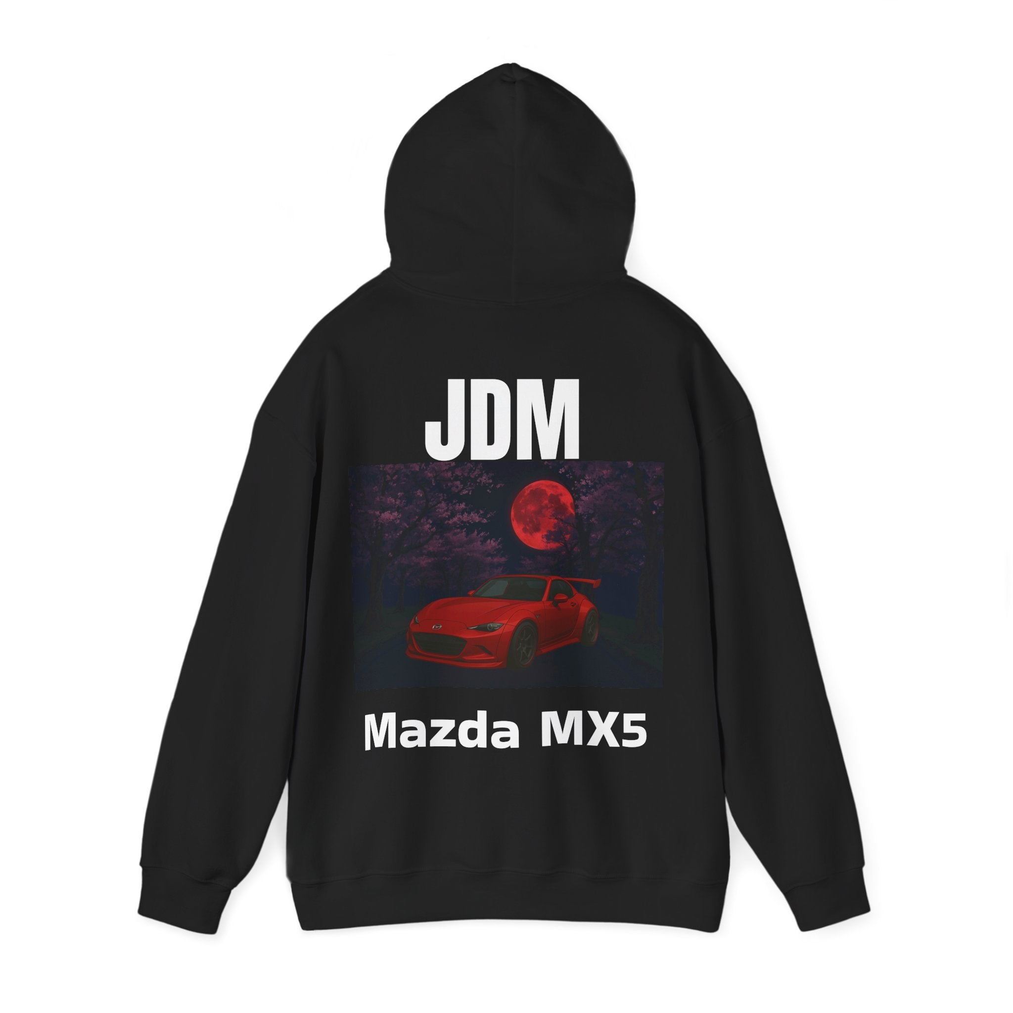 The RED_JDM Mazda MX5 hoodie