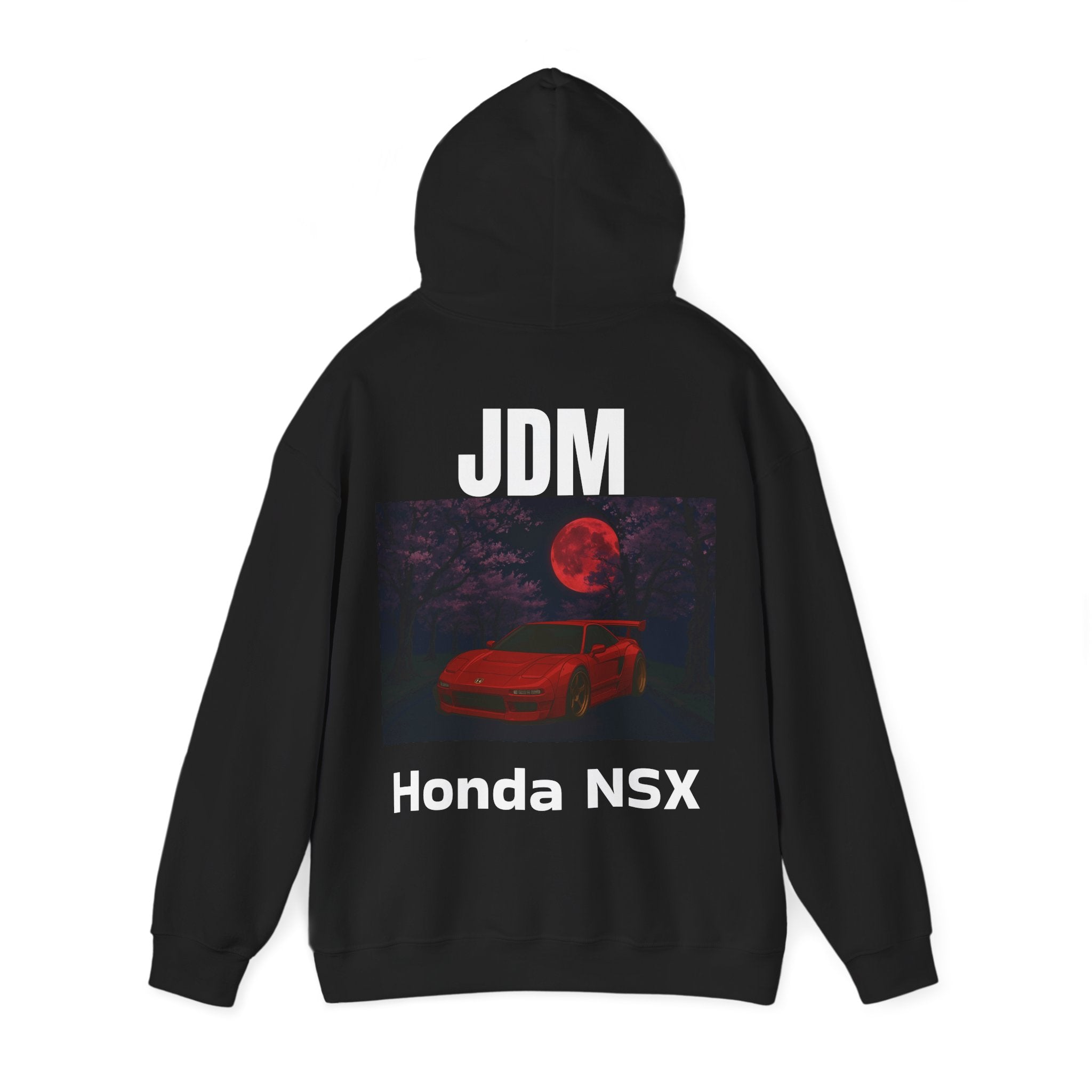 The RED_JDM Honda NSX hoodie