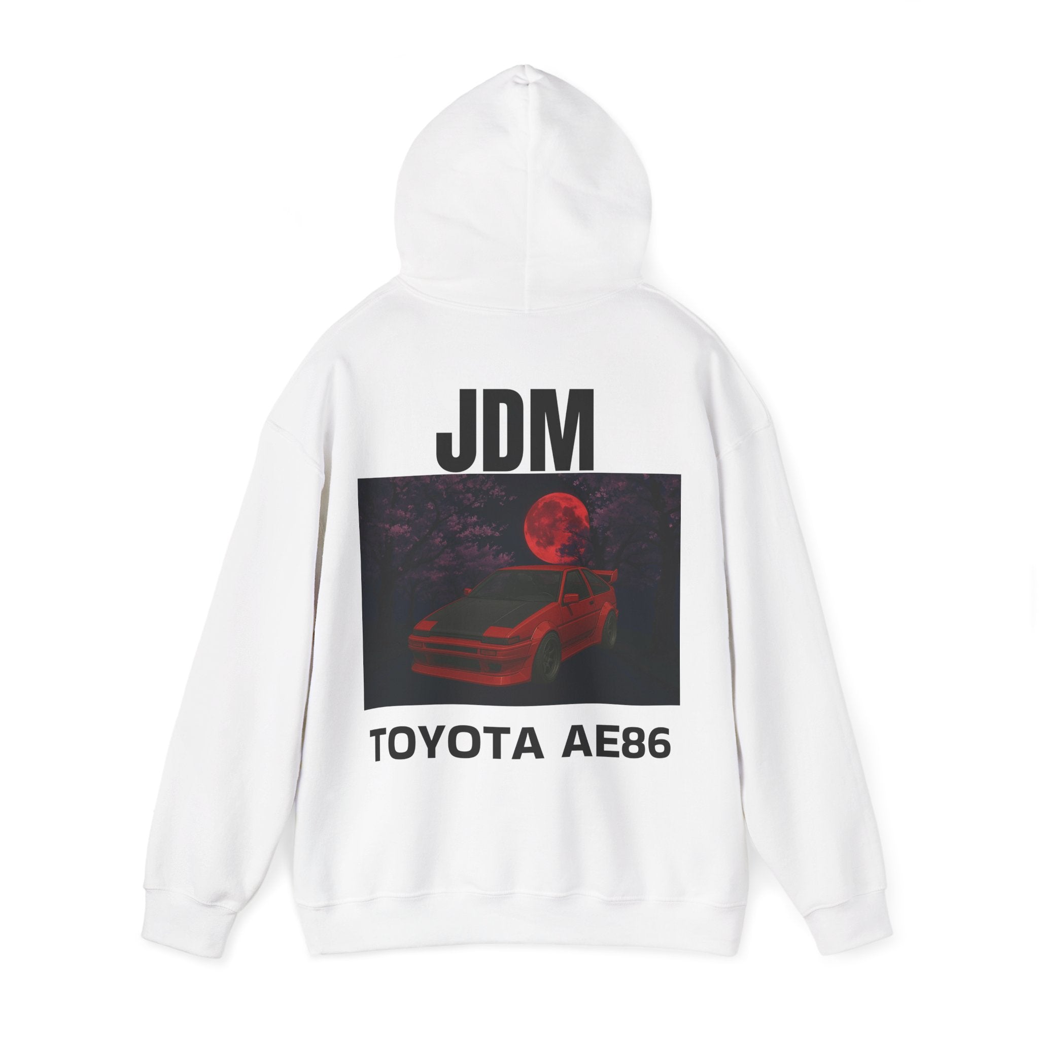The RED_JDM Toyota AE86 hoodie