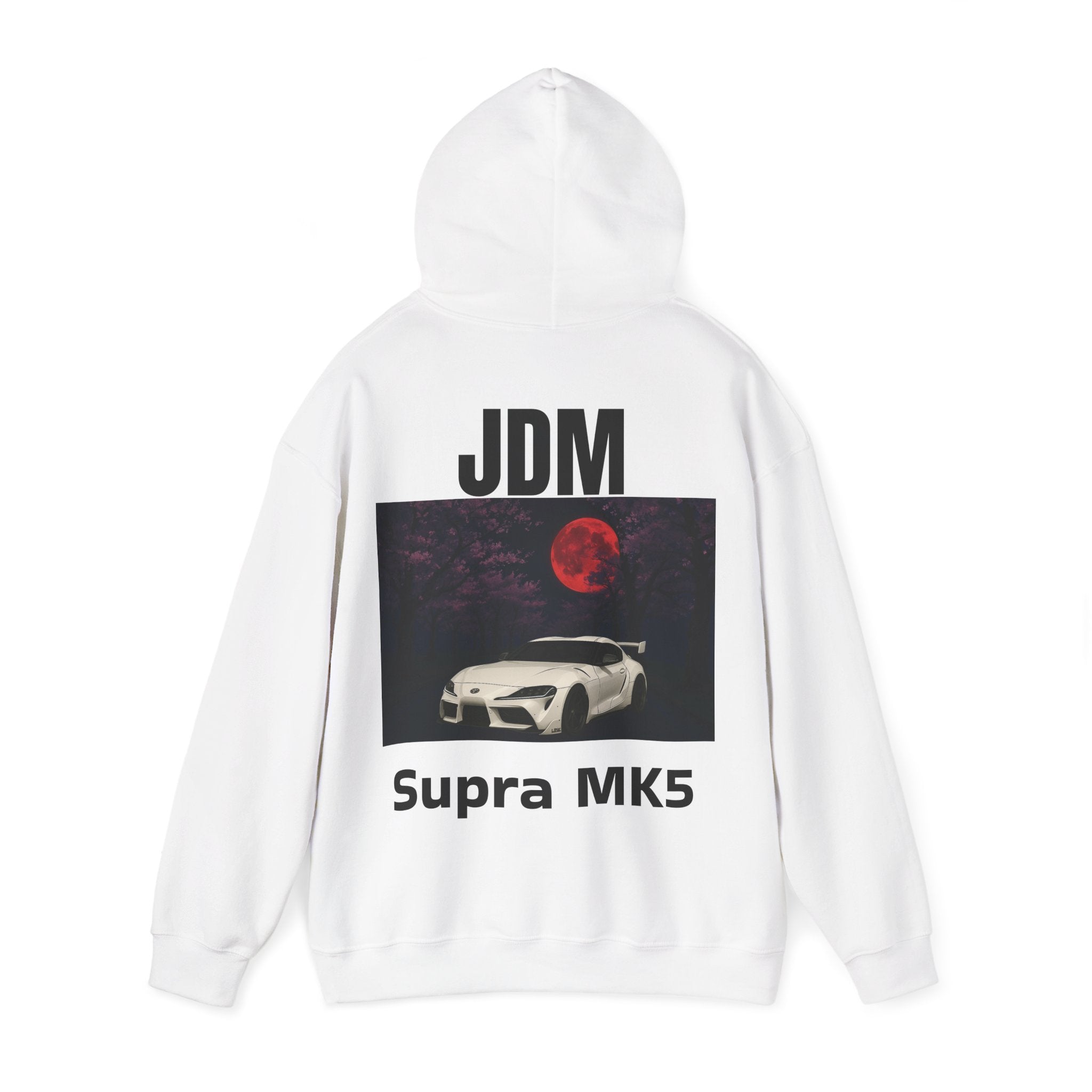 The RED-JDM Supra MK5 hoodie