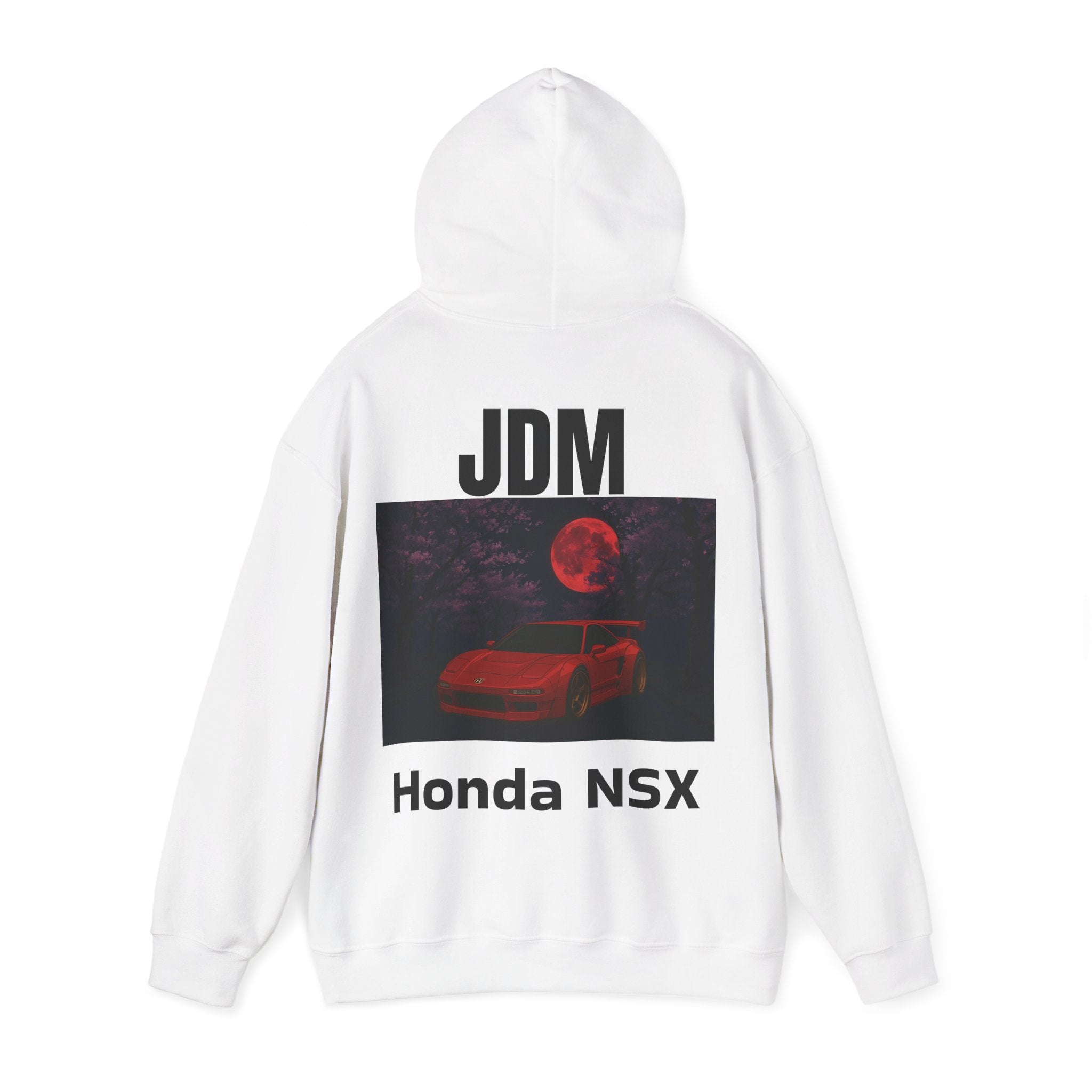The RED_JDM Honda NSX hoodie