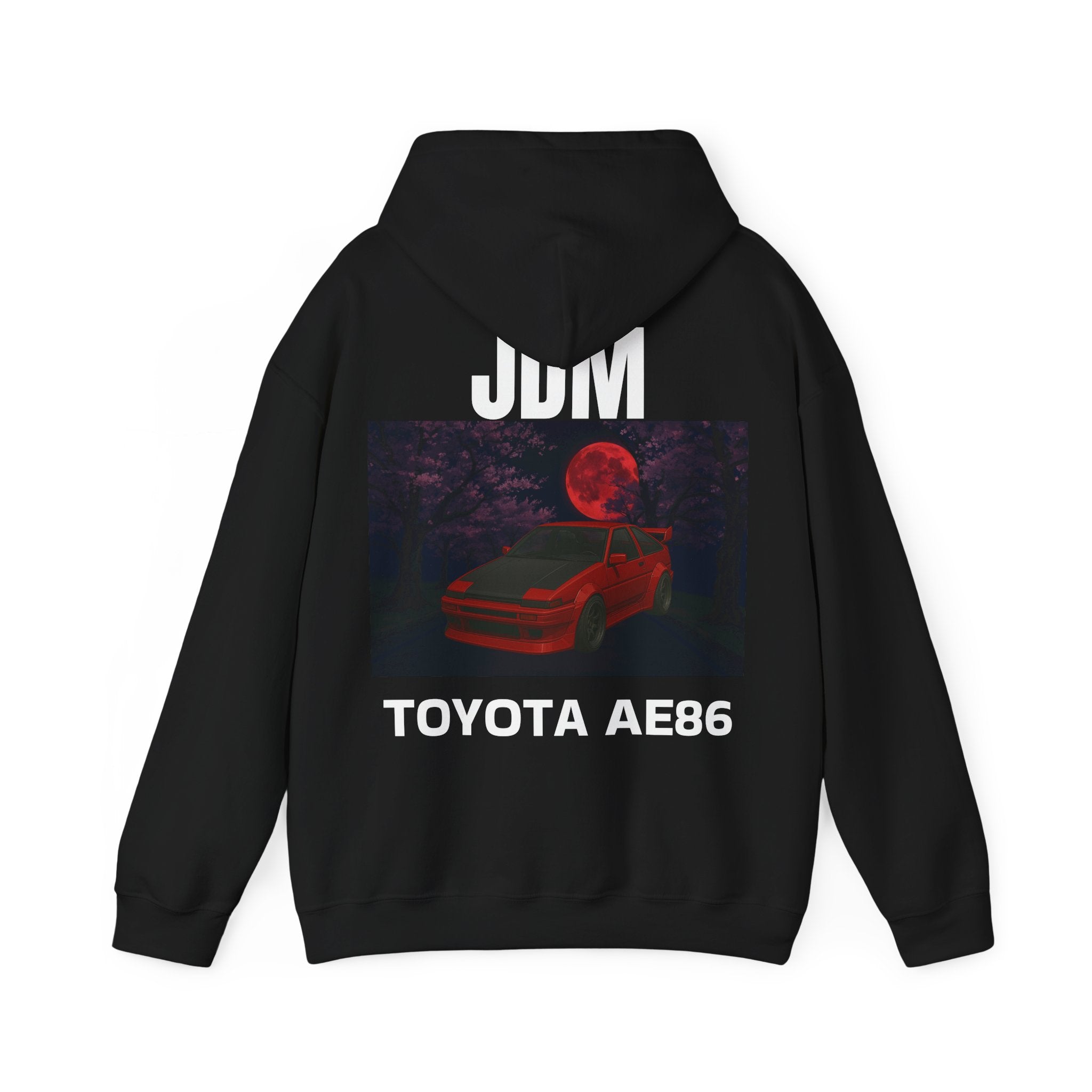 The RED_JDM Toyota AE86 hoodie