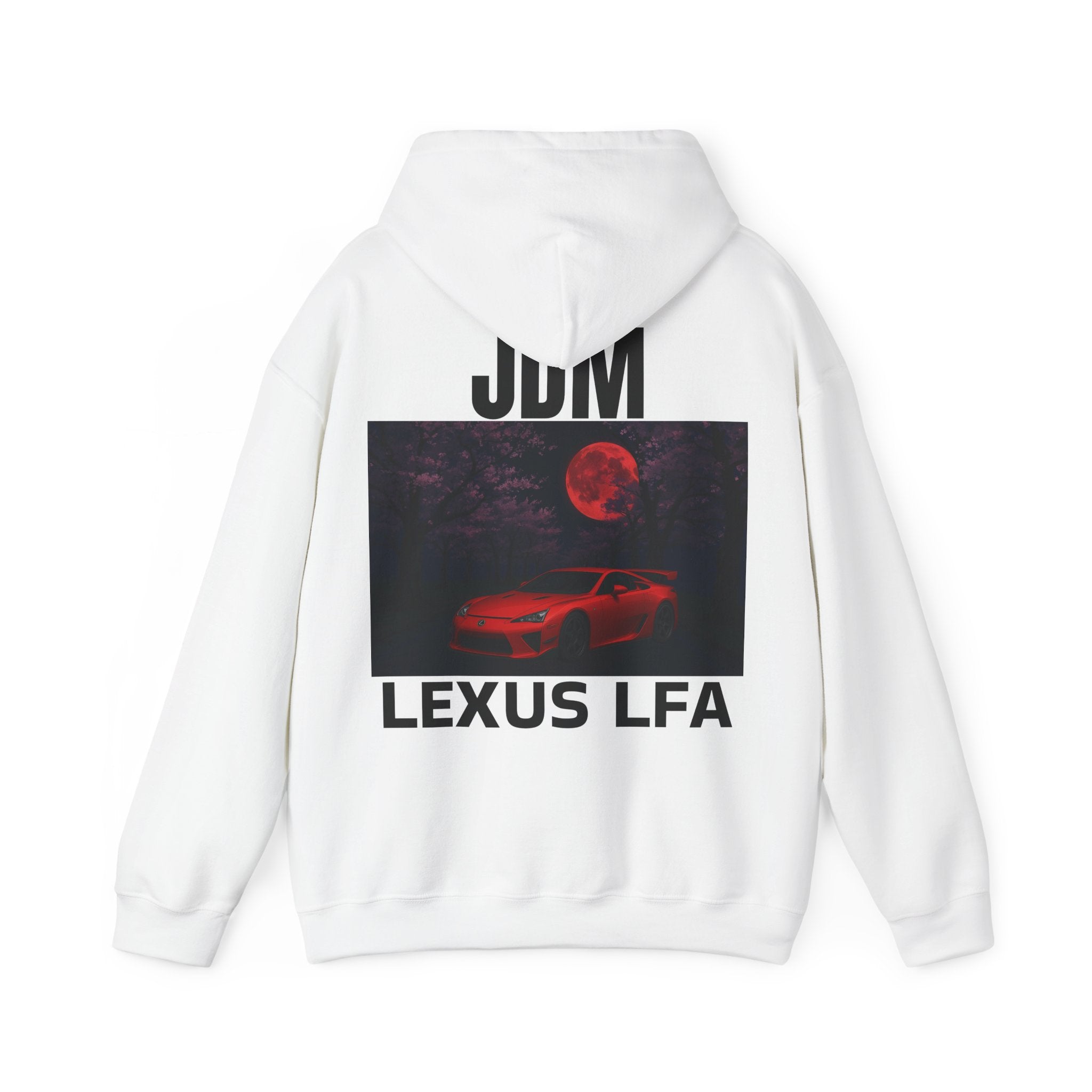 The RED_JDM LEXUS LFA hoodie