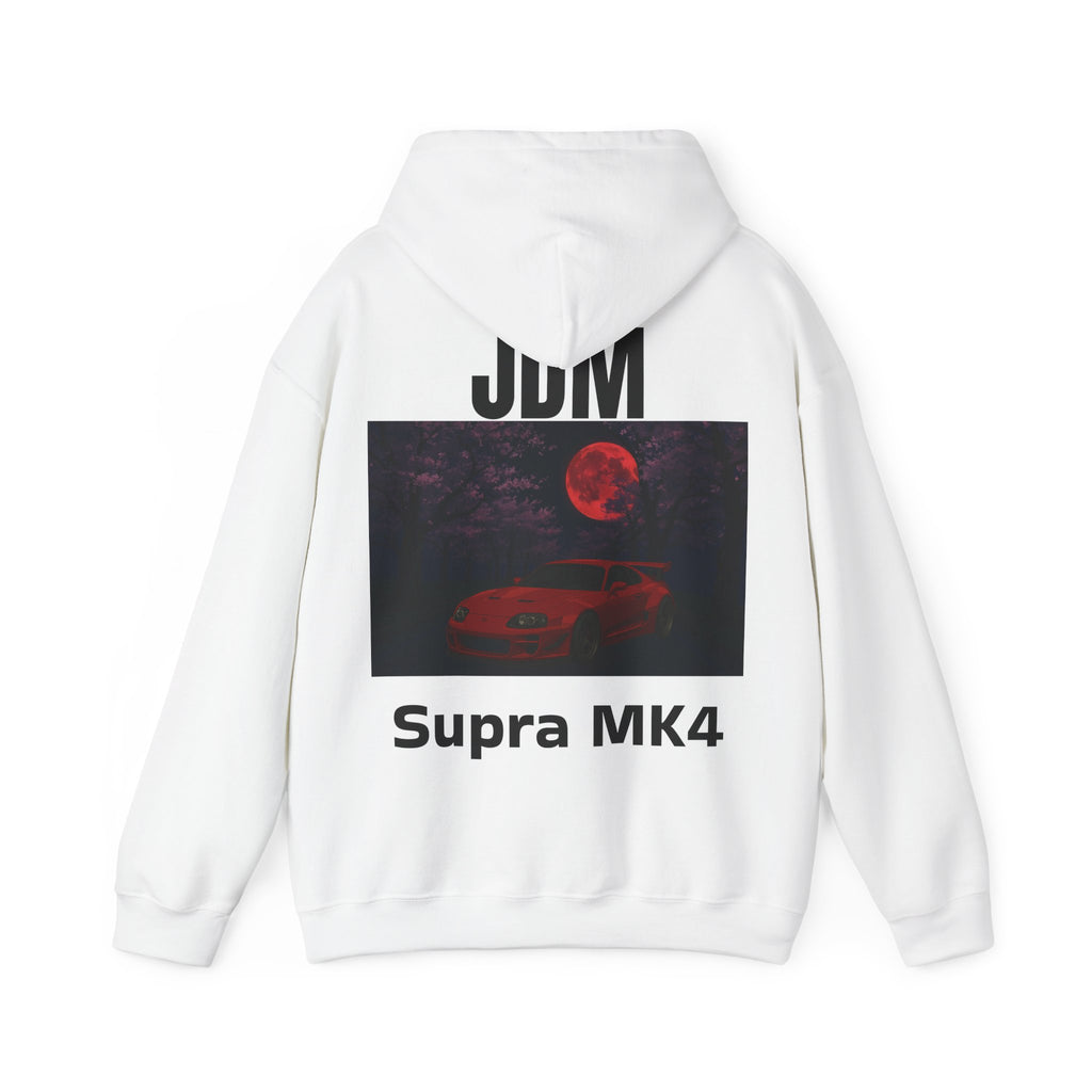 The RED_JDM Supra MK4 hoodie