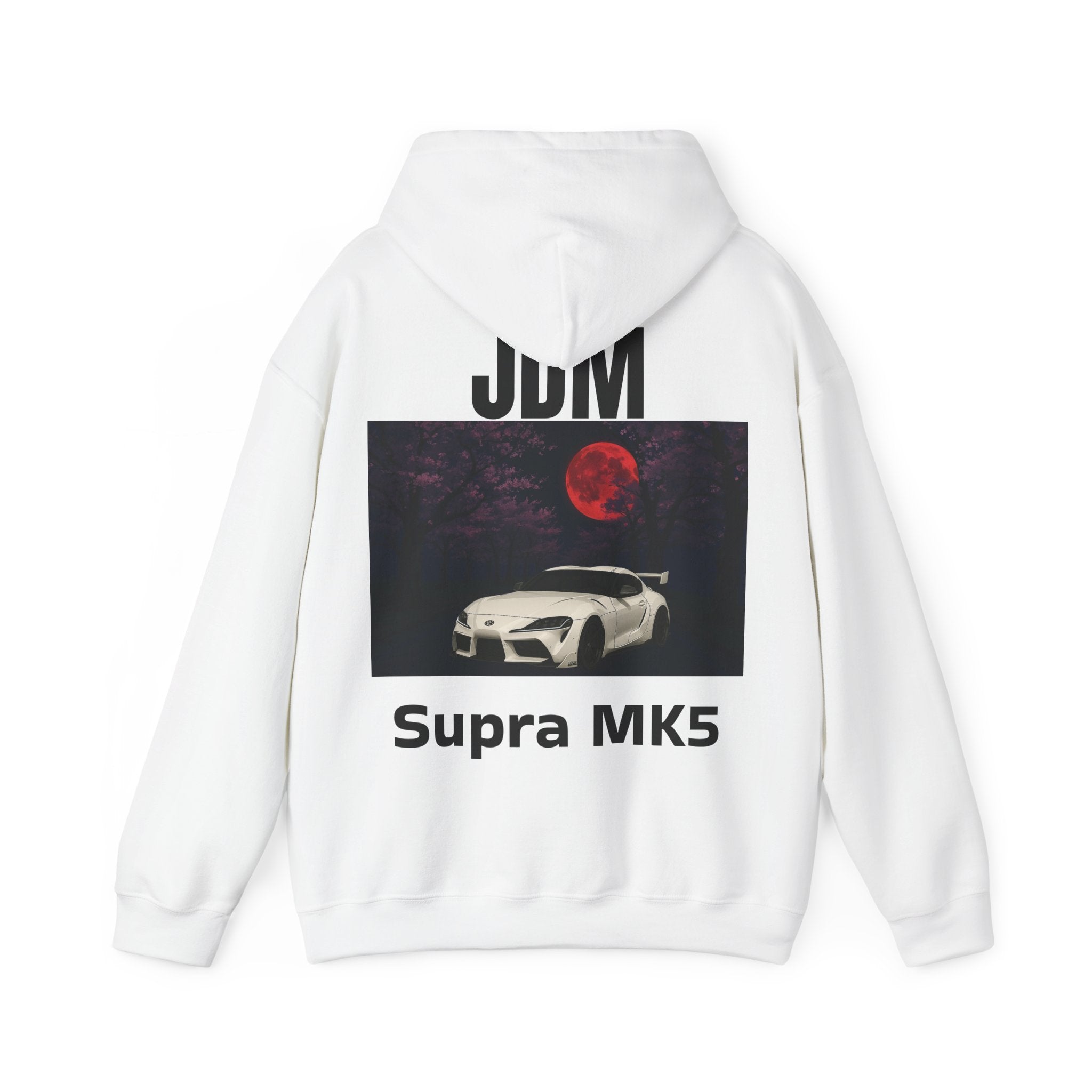 The RED-JDM Supra MK5 hoodie
