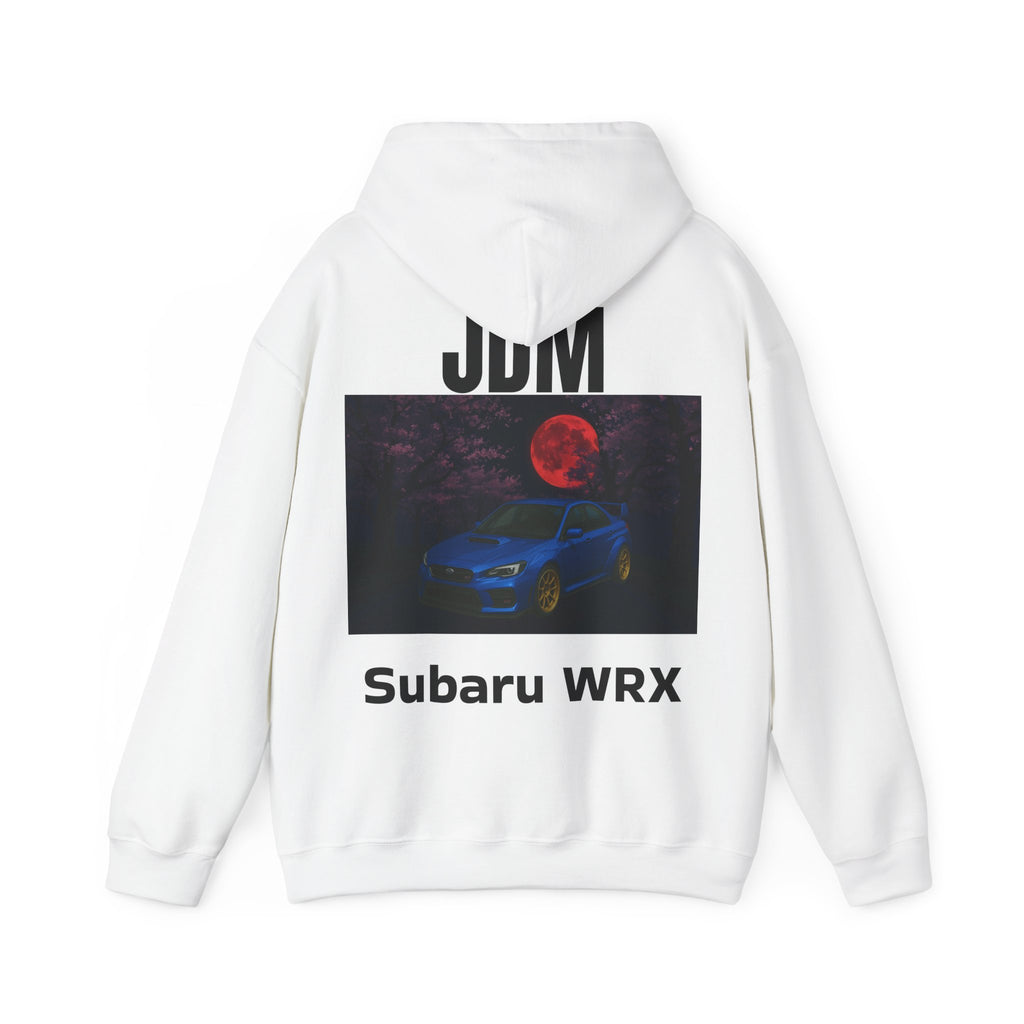 The RED_JDM Subaru WRX hoodie