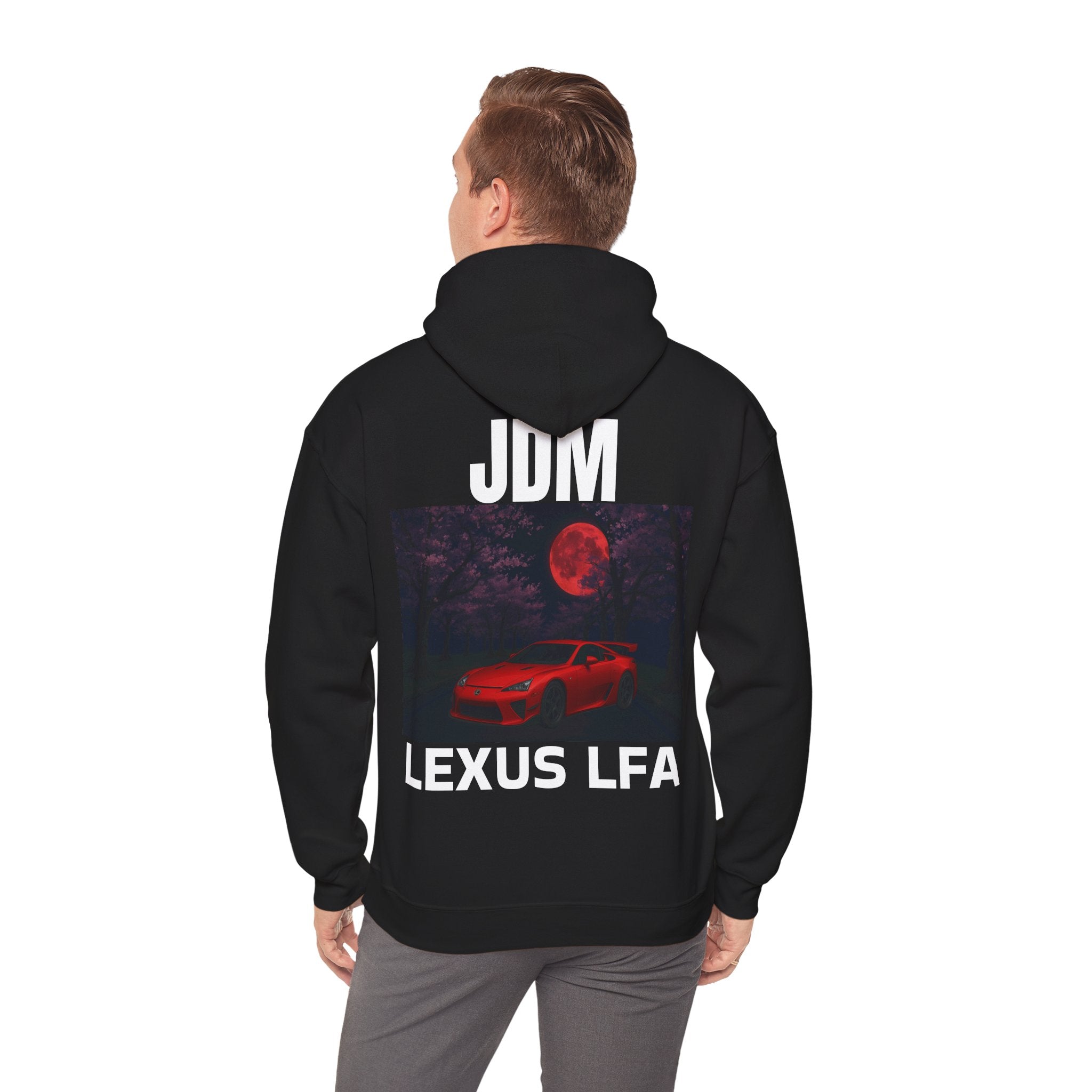 The RED_JDM LEXUS LFA hoodie