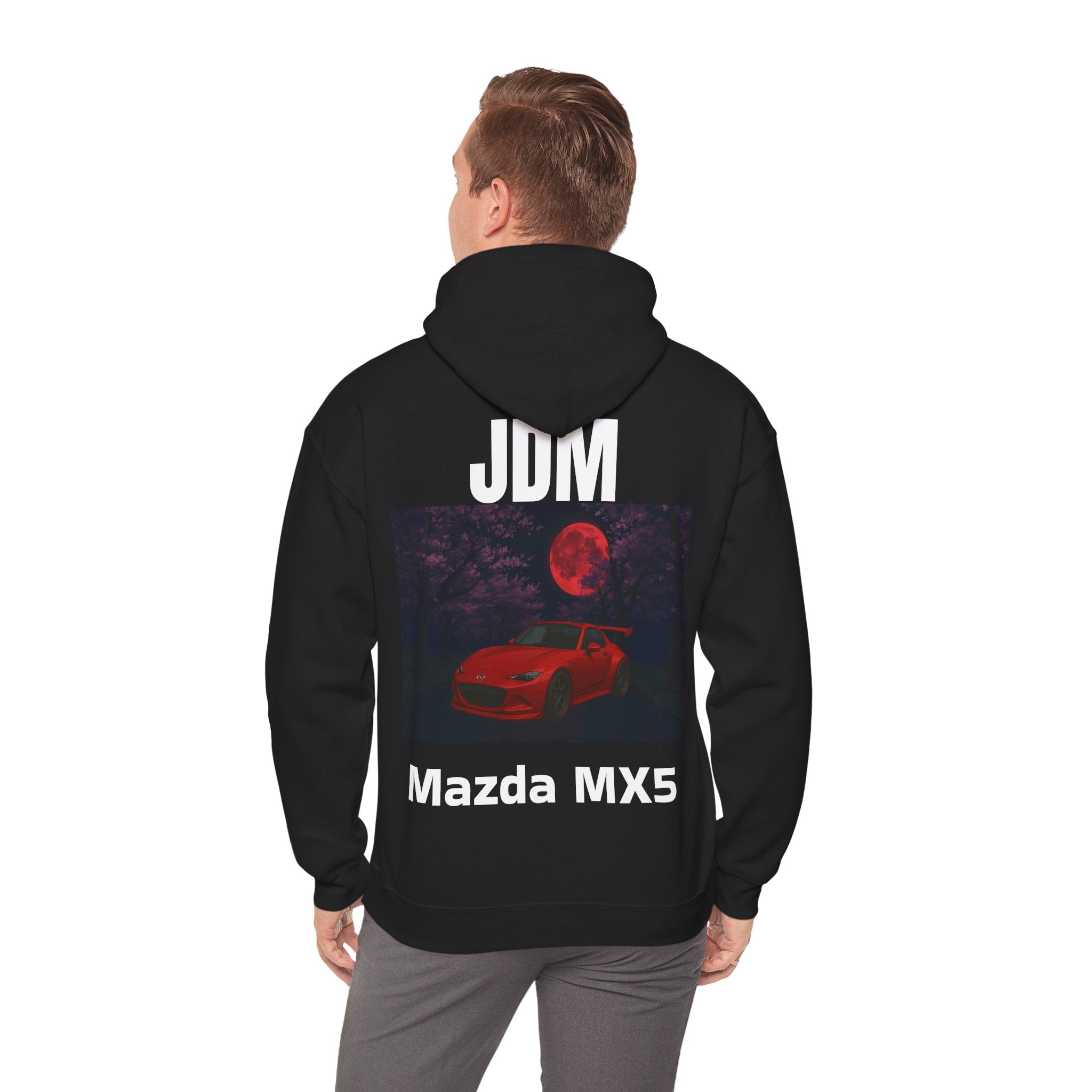The RED_JDM Mazda MX5 hoodie