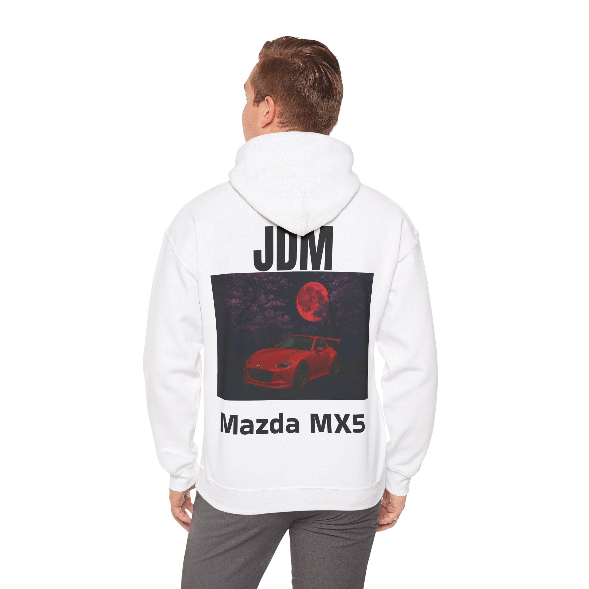 The RED_JDM Mazda MX5 hoodie
