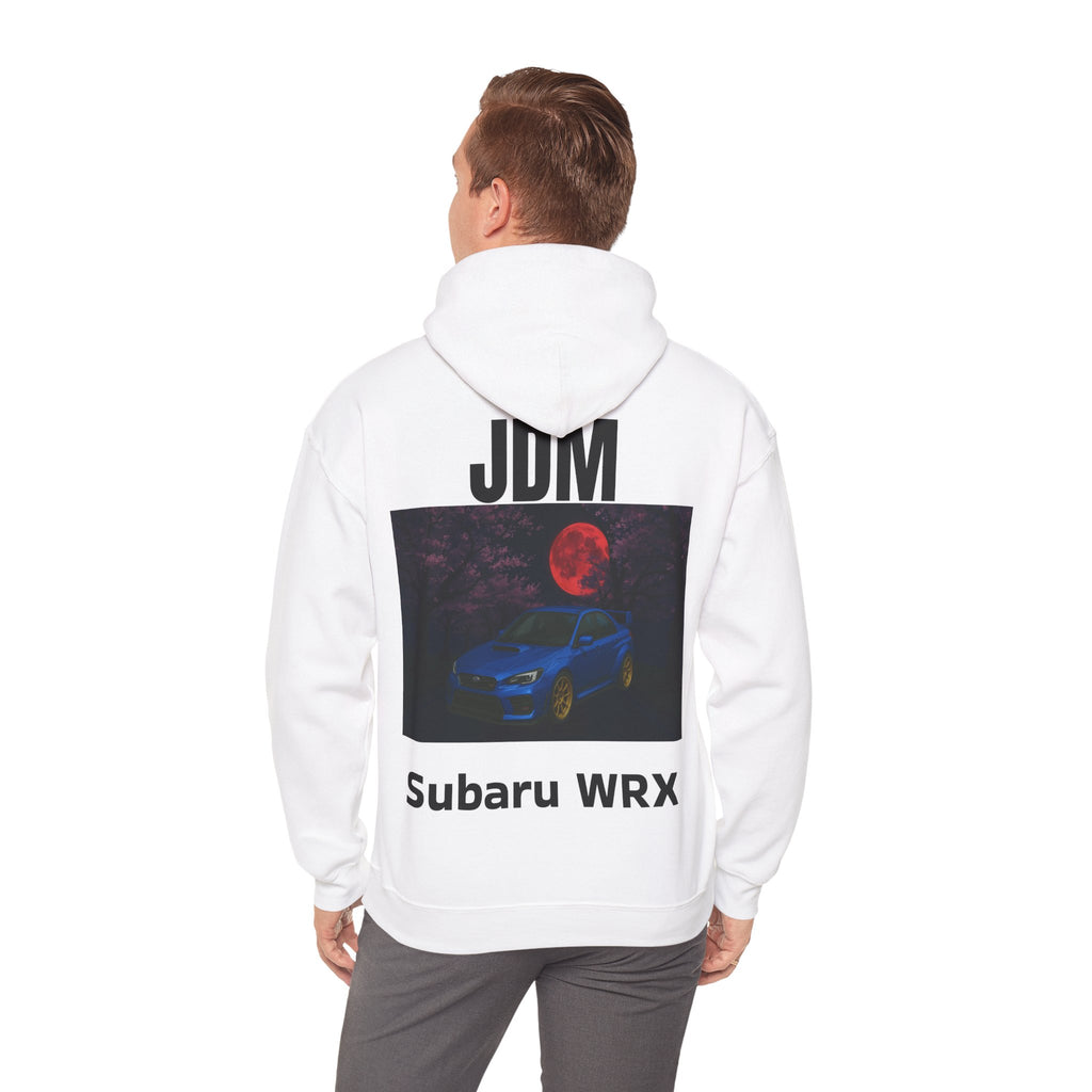 The RED_JDM Subaru WRX hoodie